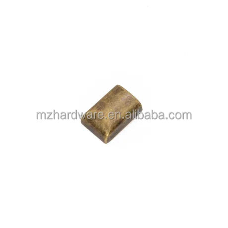 MZhardware Custom Metal Accessories Zinc Alloy Bag Strap Buckle Garment End Clip Classic Zipper Stopper Portable Bag Zipper End