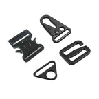Factory Direct DIY Custom logo Metal Tactical Buckle Belt Tactical Buckle Adjustable Belt Buckle