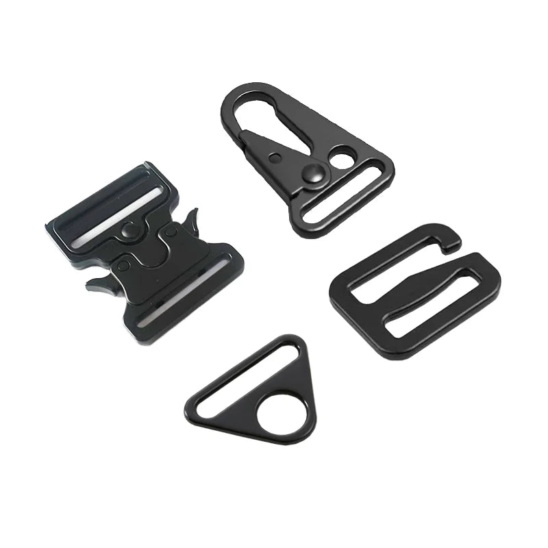 Factory Direct DIY Custom logo Metal Tactical Buckle Belt Tactical Buckle Adjustable Belt Buckle
