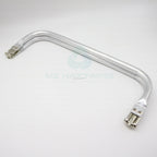 MZhardware Aluminum Tube Purse Frame for Clutch Striped Ladies' Dinner Bag & Bag Hardware Accessories Purse Frame