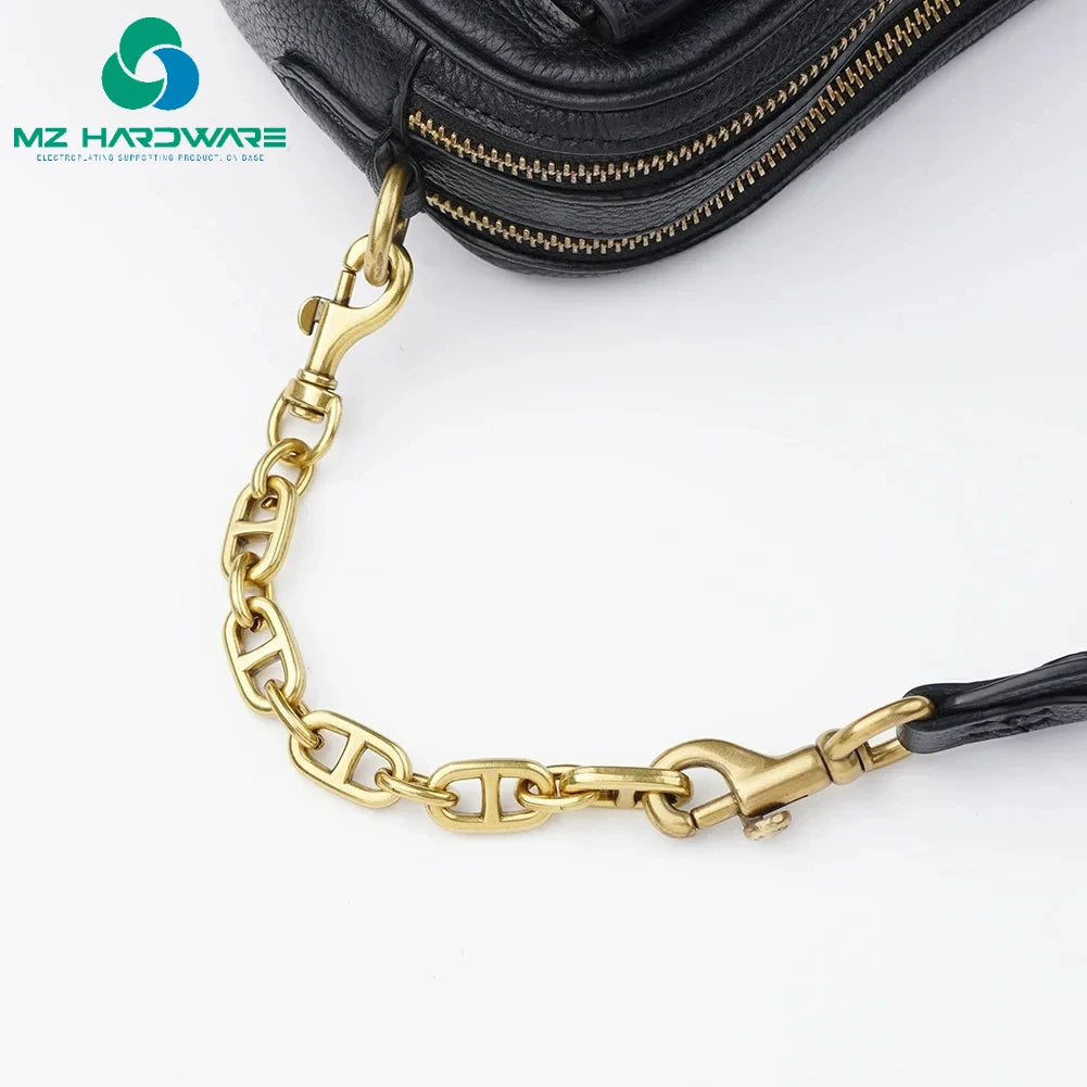 MZhardware Luxury Handbag Extension Chain Metal Armpit Shoulder Bag Transformation Crossbody Extendable Chains for Convenient