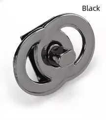 Custom Purse Twist Locks for Bags Shiny Gold Metal Bag Lock Handbag Metal Turn Lock for Women Bag