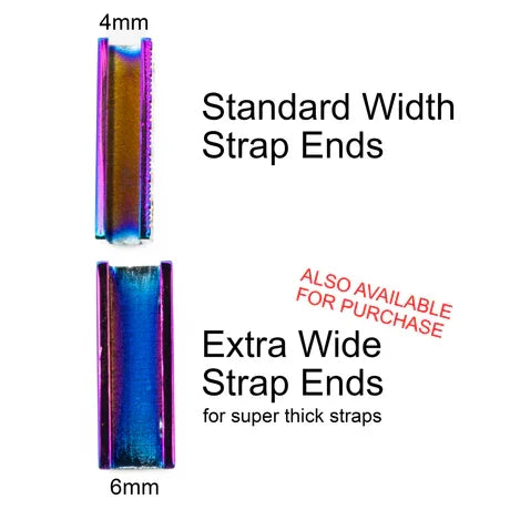 Tail Clip Handbag Strap End Hardware Clips Buckle Screws Metal Clip Zipper End Caps Metal Clasp