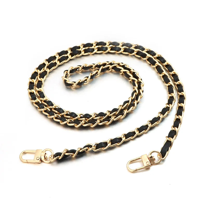 MZhardware  Adjustable Leather Bag Chain Strap Universal Mobile Phone Case Anti-Lost Rope Lanyard Handbag Type