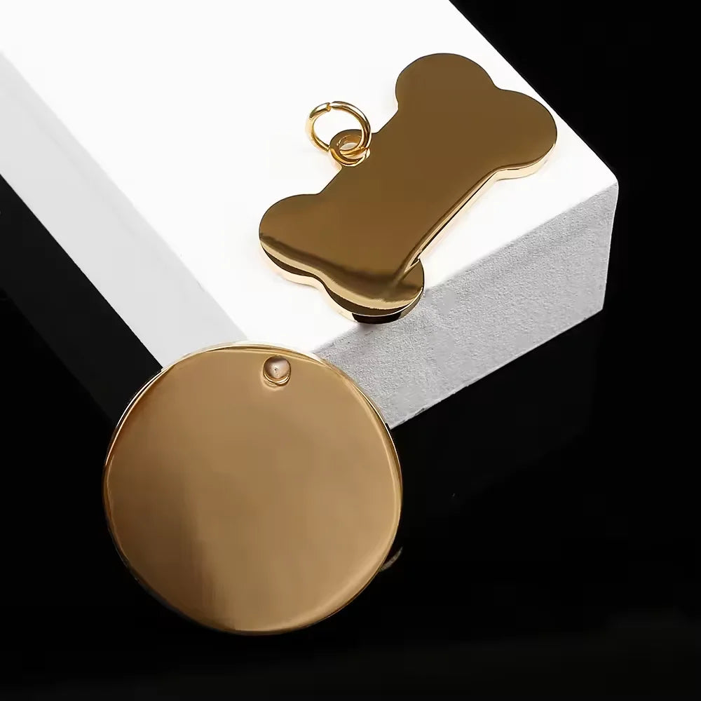 New Design Dog Id Tag Cats Dogs Id Tags Personalized Lovely Symbols Pets Pet Tags for Engraving