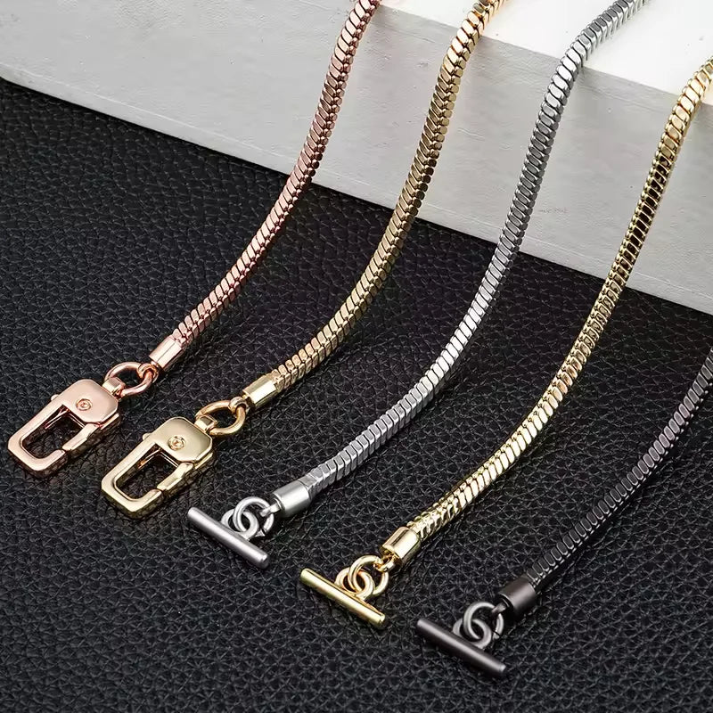Cheap and High Quality Custom Bag Chain Shoulder Bag Accessories Metal Diy Purse Chains Bag Decoration Chains