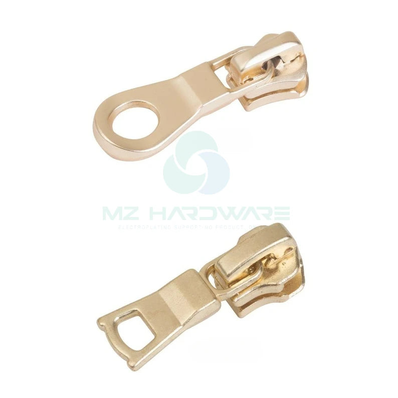 MZhardware Custom Logo Luxury Zipper Puller Zinc Alloy Zipper Head Bag Zipper Puller Metal for Handbag
