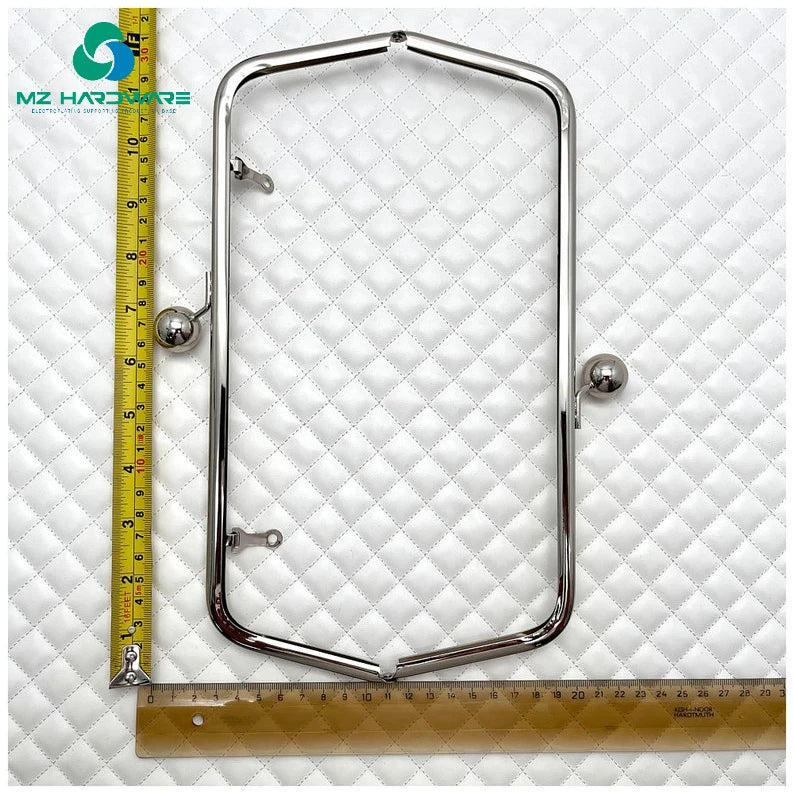 MZhardware High Quality Metal Purse Frame Big Ball Clasp for Bag & Luggage Making Supplies for Other Materials