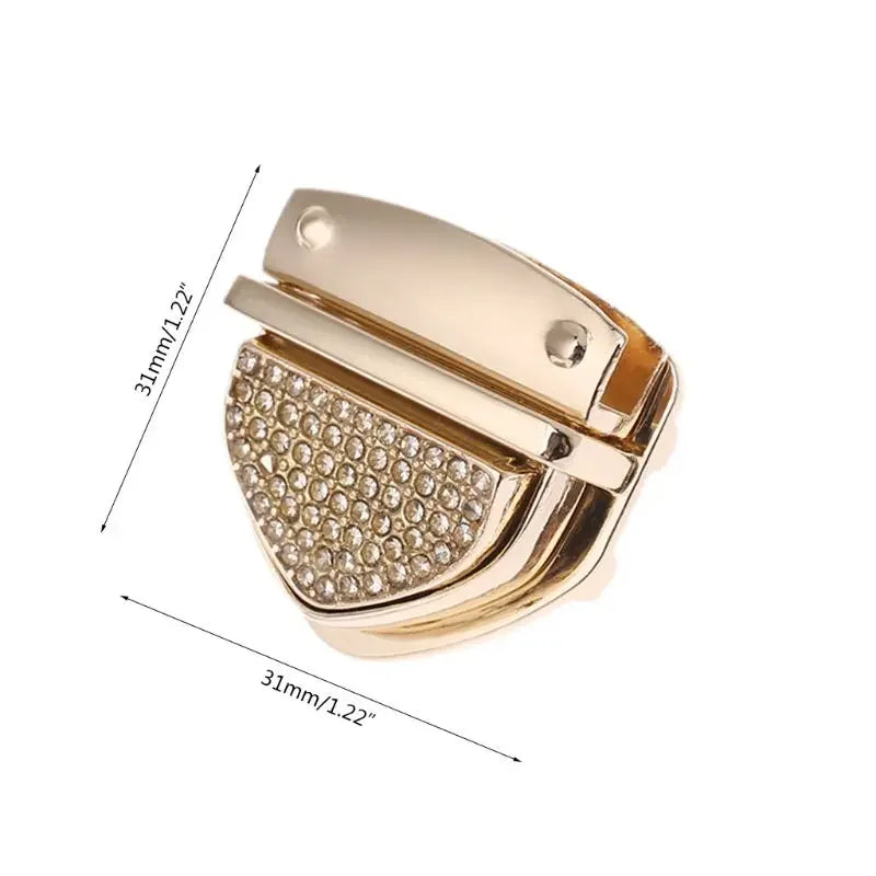 Handbag Shoulder Bag Closure Diy Accessories Lock Designer Metal Twist Locks Purse Closure for Bag