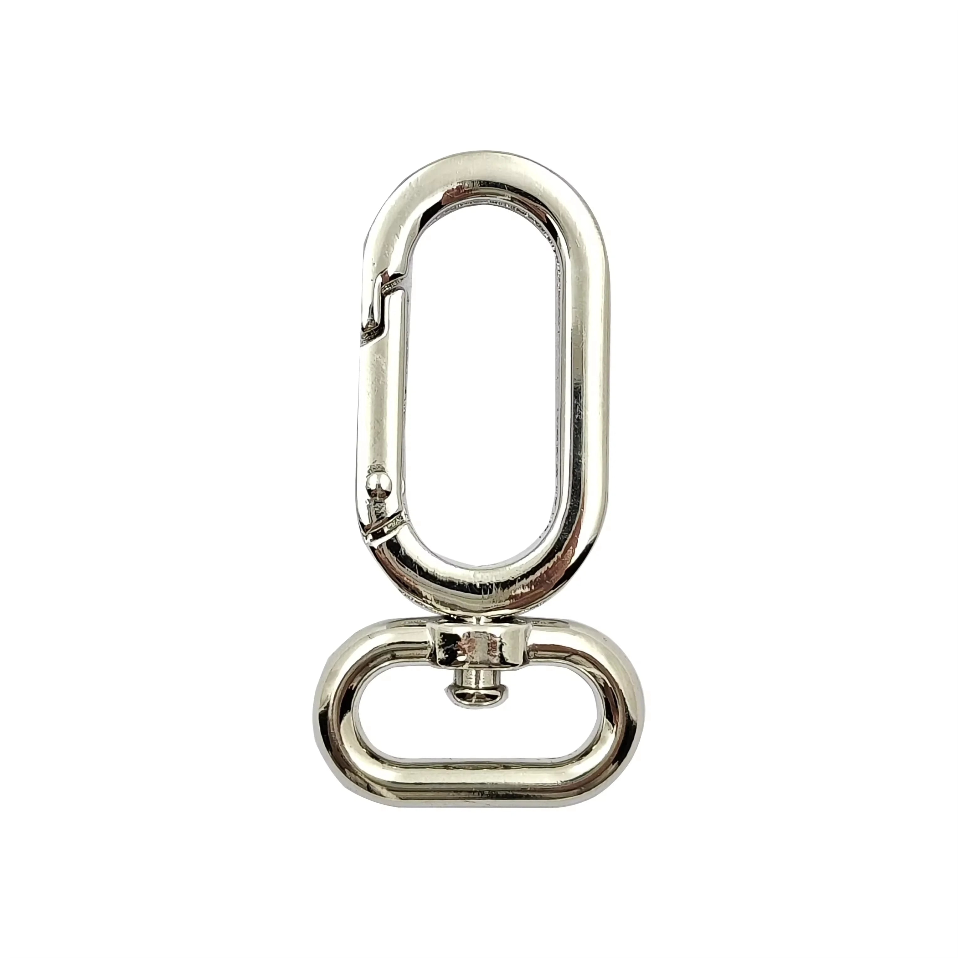 MZhardware Bag Hardware Accessories Solid Brass Snap Hook Swivel Metal Dog Hook Adjustable Carabiner