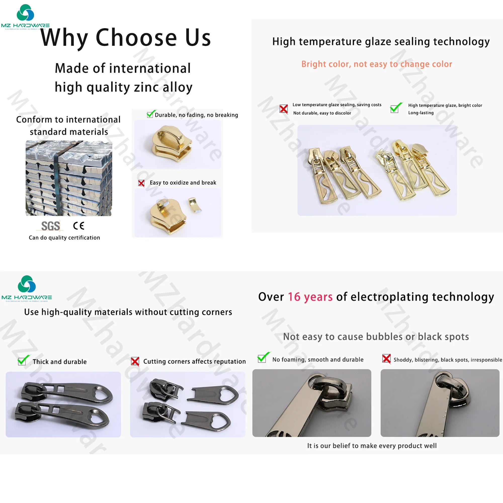 Factory Supply Bag Accessories Metal Swivel Snap Hook Custom Hardware Dog Hook for Pet Leash Handbag Strap Lanyard Safety Buckle