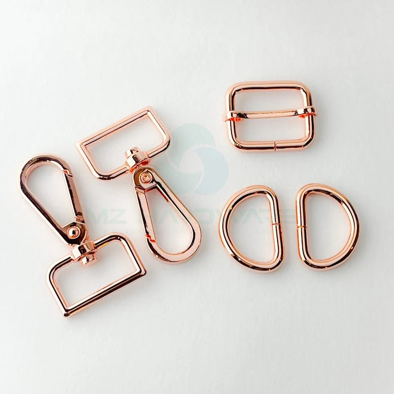 MZ 25mm High Quality Adjustable Bag Strap Hardware Kit for Other Bag Metal Parts & Accessories and DIY Hardware Bag