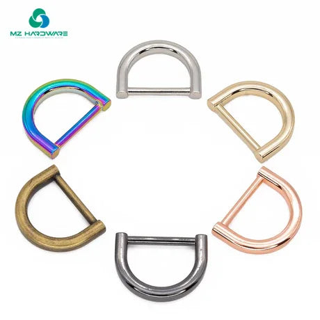 Alloy D Rings & Clasp Buckles Custom Factory Supply for Handbag Bag Straps Fascinating Price on Metal Buckles D Rings Accessory