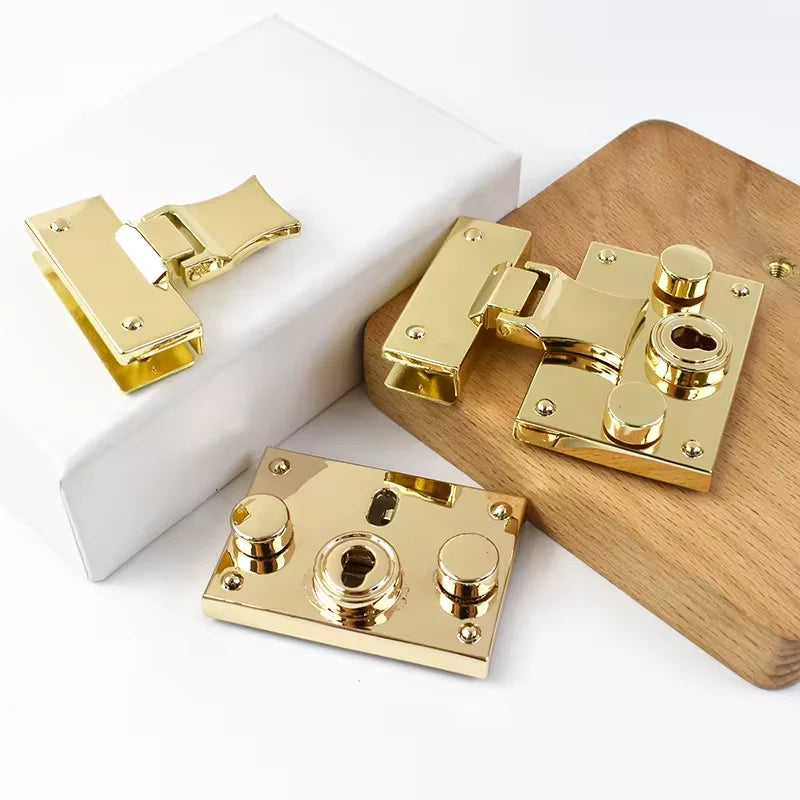 Most Popular Lock for Handbag Metal Bag Accessories Lock Square Turn Twist Locks Handbag Hardware