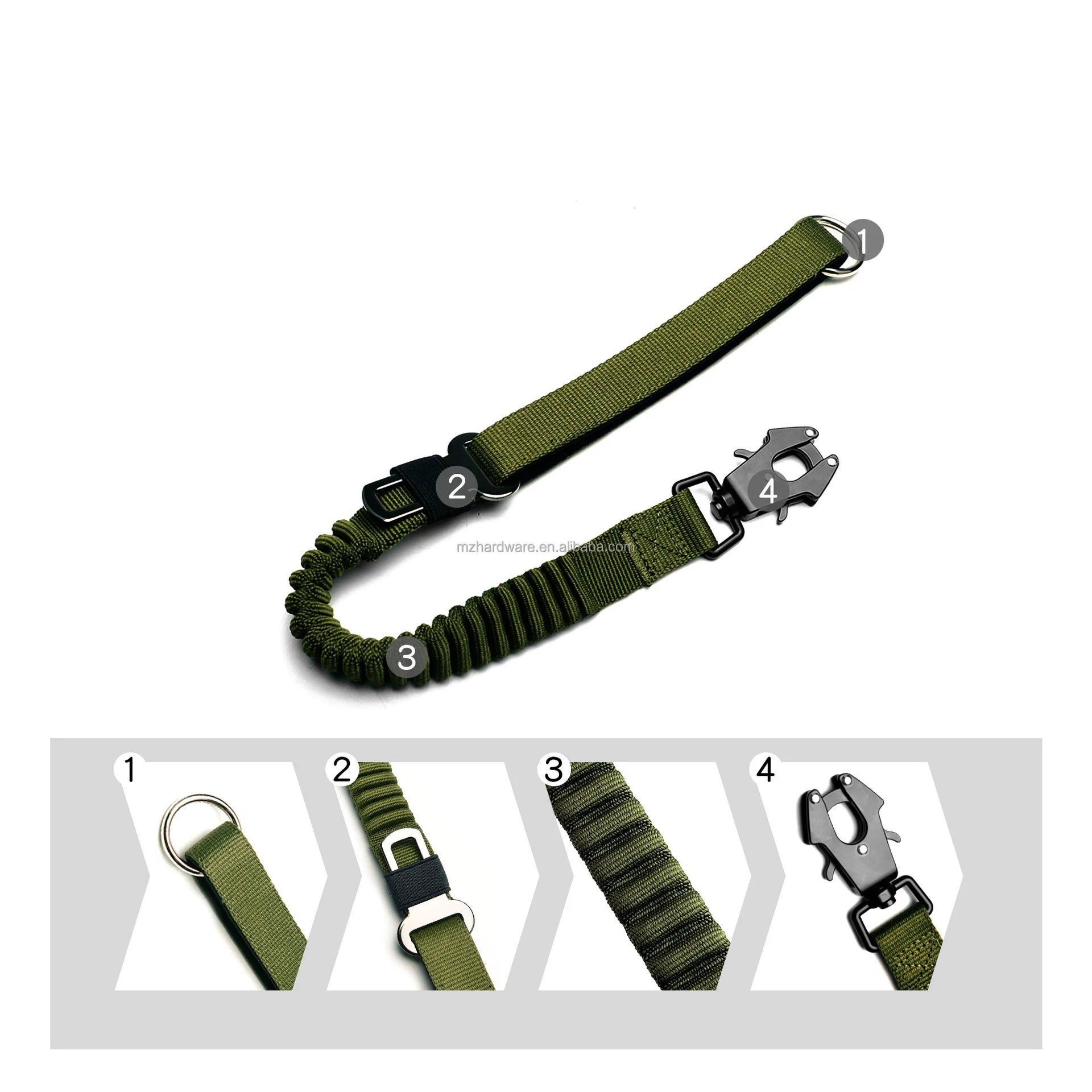 Factory High Quality Pet Release Buckle Frog Clip  Carabiner Quick Side Release Swivel Hooks