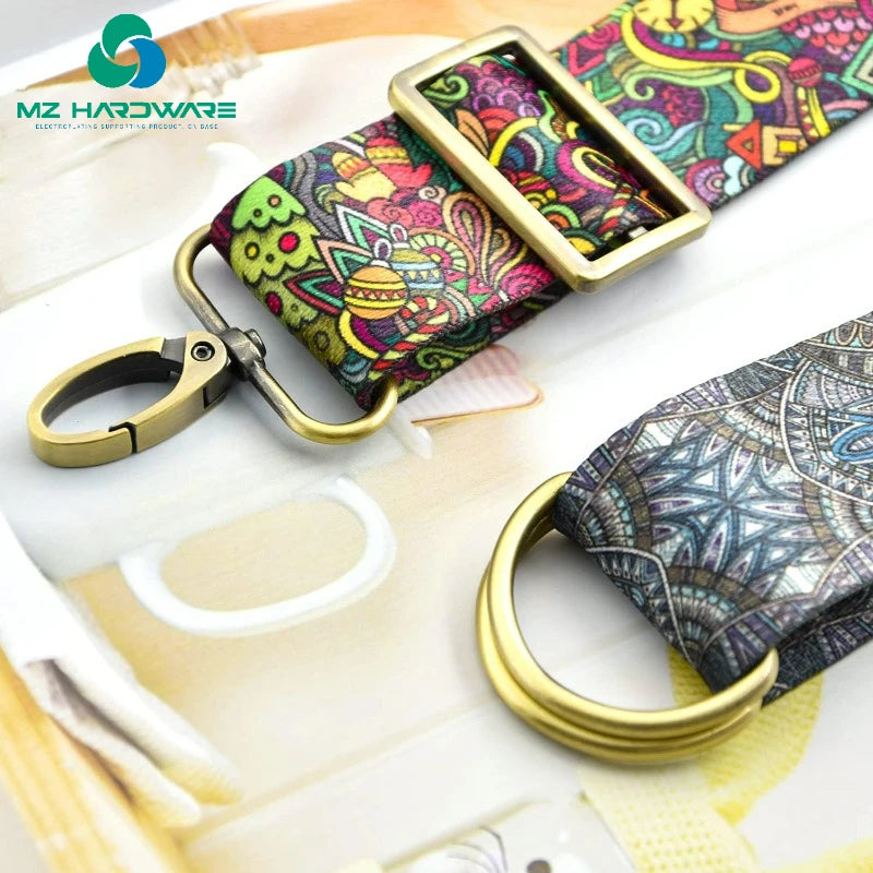 MZ 1 Set Metal Swivel Snaps Hooks with D Rings Tri-Glide Buckle Hook Buckle Bag Accessories One Shopping Hardware Buckles