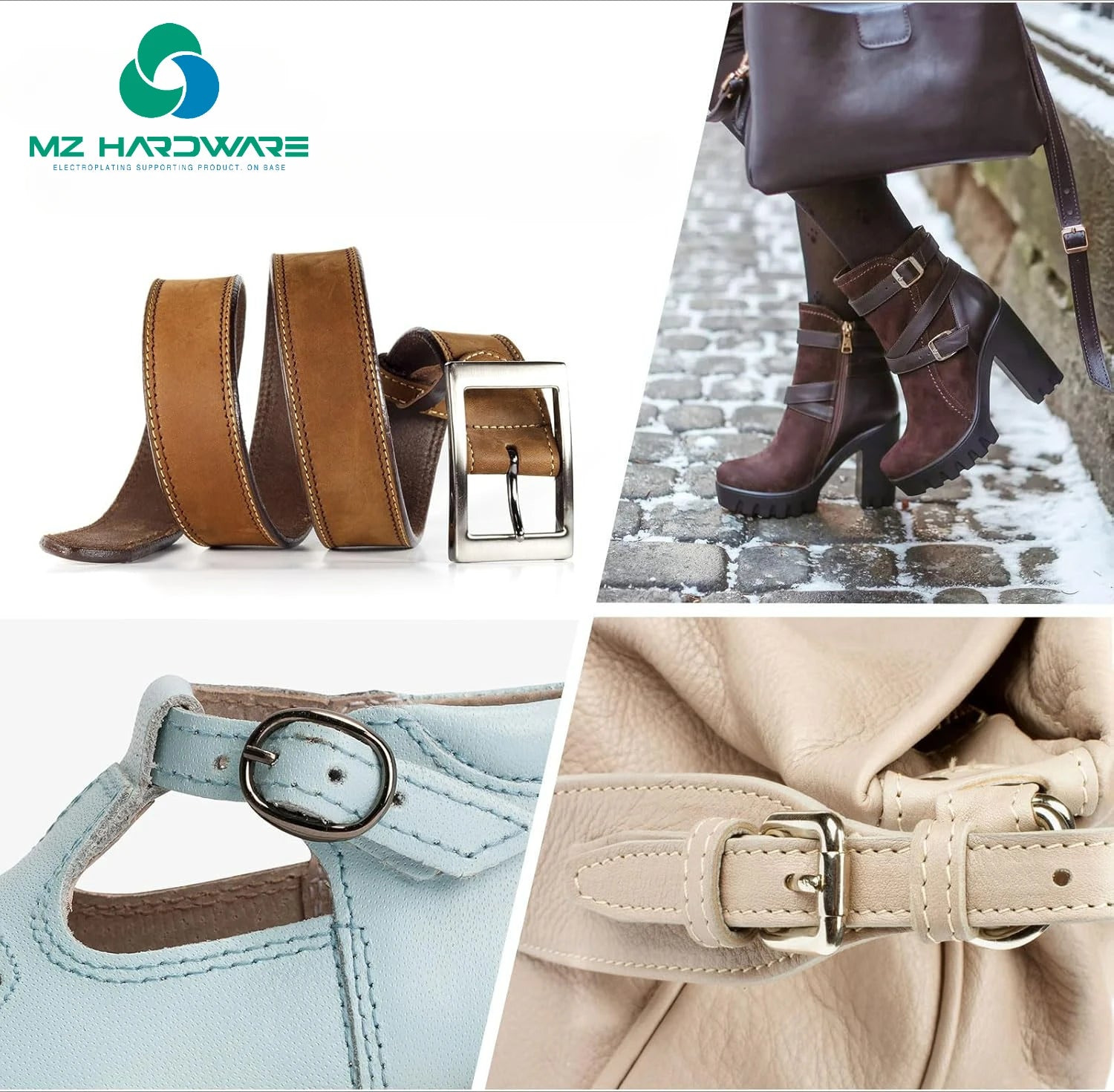 MZhardware Custom Nolvo World 6 Color 30*19 mm Metal Pin Buckle Women Pin Belt Buckle for Lady Belt Cute Bag Buckles