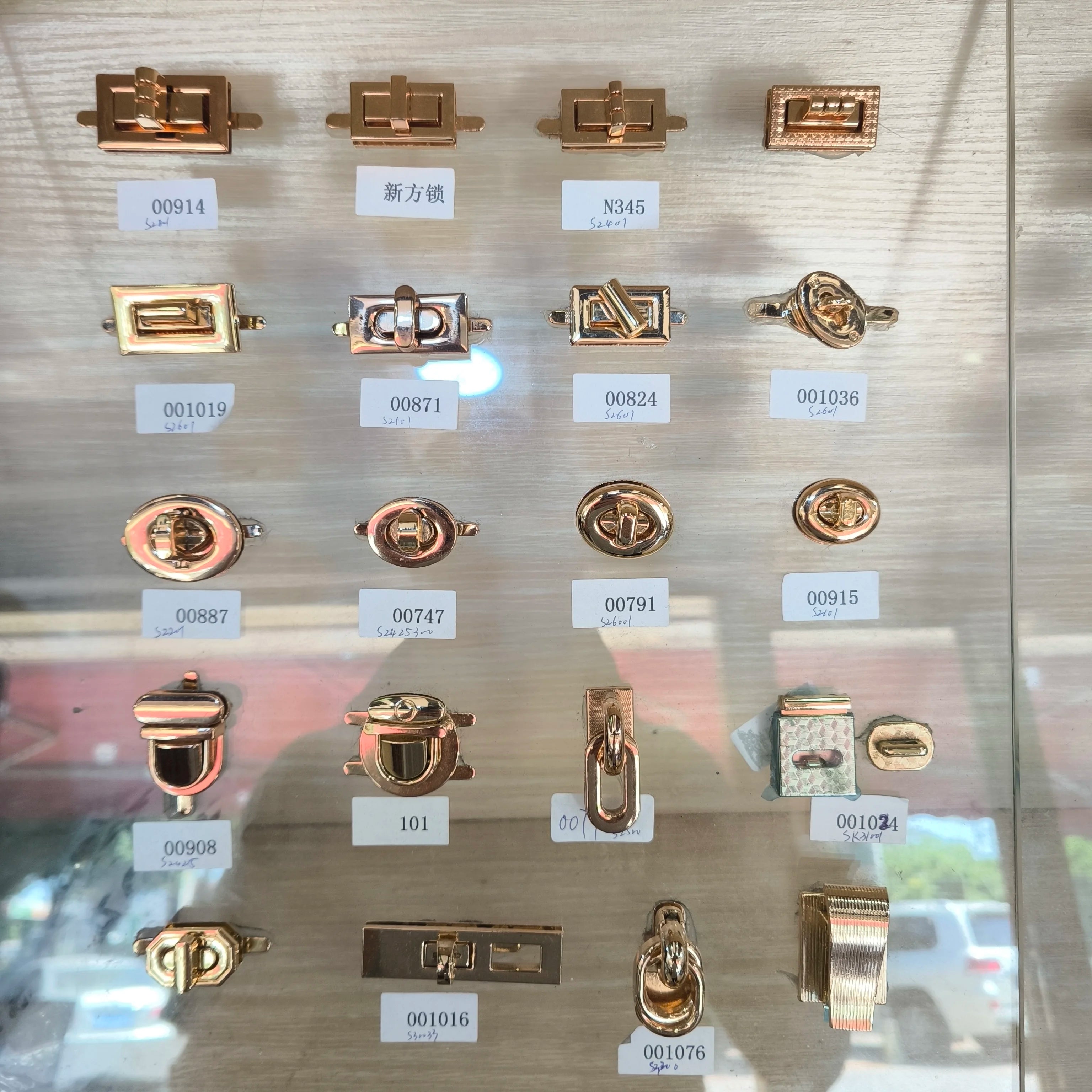 MZ Customised Purse Pins for DIY Crafts Alloy Turnlock Hardware Snap Fasteners Handbag Twist Clasps