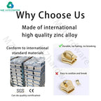 Customized Wholesale Small Batch Rivets Decorative Buckles Screws Models Lightning Zinc Alloy Luggage Handbags Leather Clothing