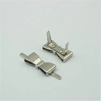New Design Metal Bag Parts Accessories Handbag Bowknot Rivets Bags Metal Handbag Buckle