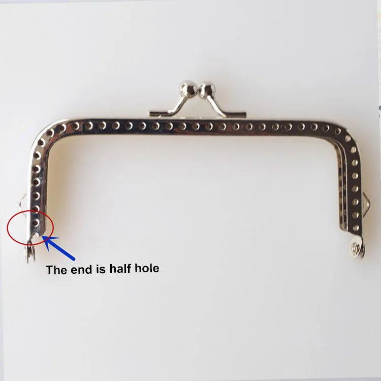 MZhardware Square Shape Purse Frame Metal Frame for Purse DIY Bag Accessories 6.5CM 8.5CM 10.5CM 12.5CM 15CM 18CM 20CM