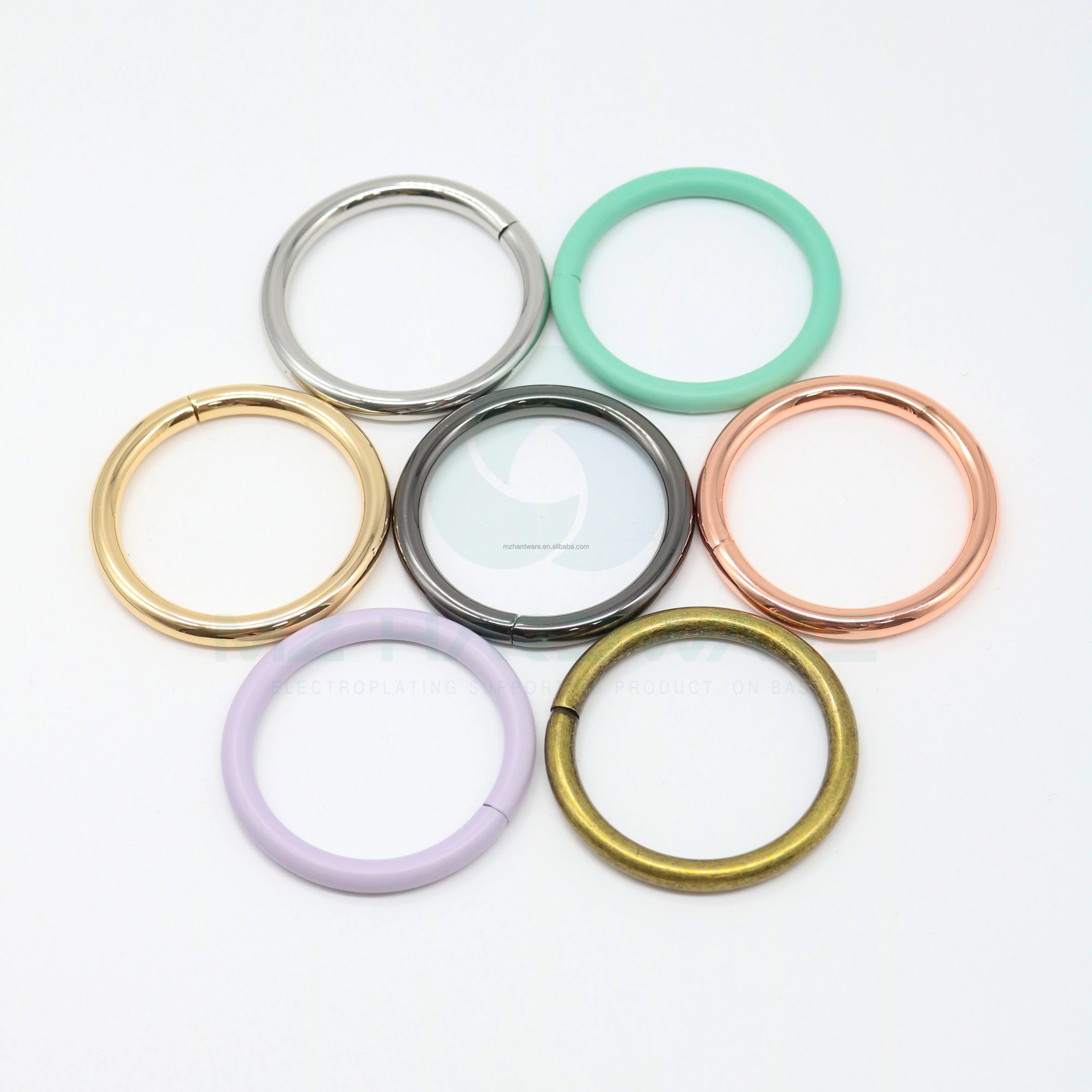 MZhardware Custom Size/Color Zinc Alloy O-Ring Professional Portable O-Ring for Large Pet Strong Round O-Ring