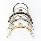 MZhardware High Quality Handle Square Purse Frame Bag Hardware Accessories DIY Handmade Wallet Woven Material Bamboo Handle