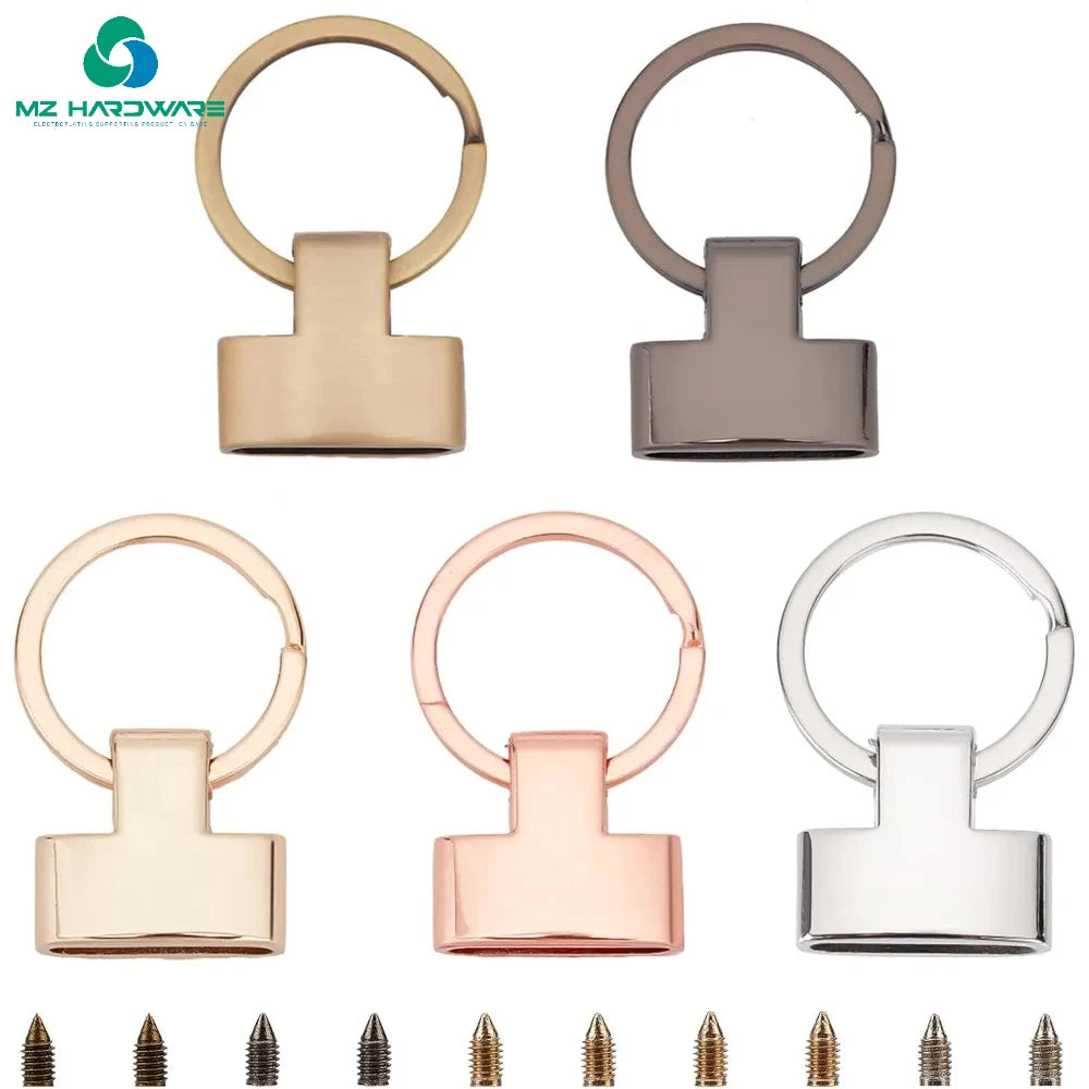 MZhardware Hardware Factory Wholesale Metal Key Chain Custom Logo Engraved Car Gifts Key Ring