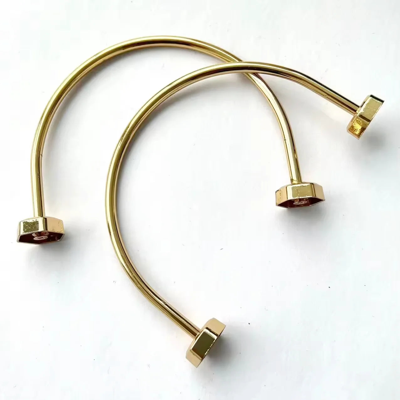 Purse Frames Wholesale Bag Handle Leather Bag Handle Lady Bag Handle Buckle Handbag Accessories
