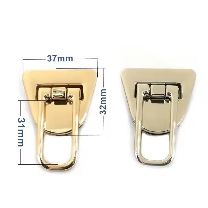 MZ Hardware Fashion Bag Hardware Accessories Handbag Locks Purse Locks Clasp Decoration Snap Lock