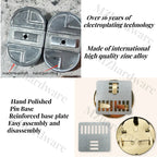 Customised  Metal Clasp Turn Twist Lock for DIY Craft Fashion Shoulder Bag Purse Handbag Hardware