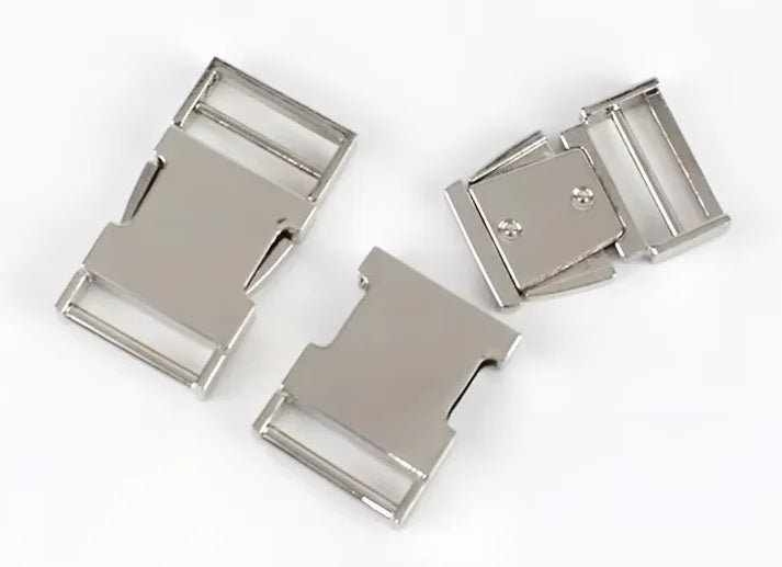 MZ Hardware High Quality Three Colors  Metal Buckles Handbag Accessories for Dog Collars Bags Strap Buckle