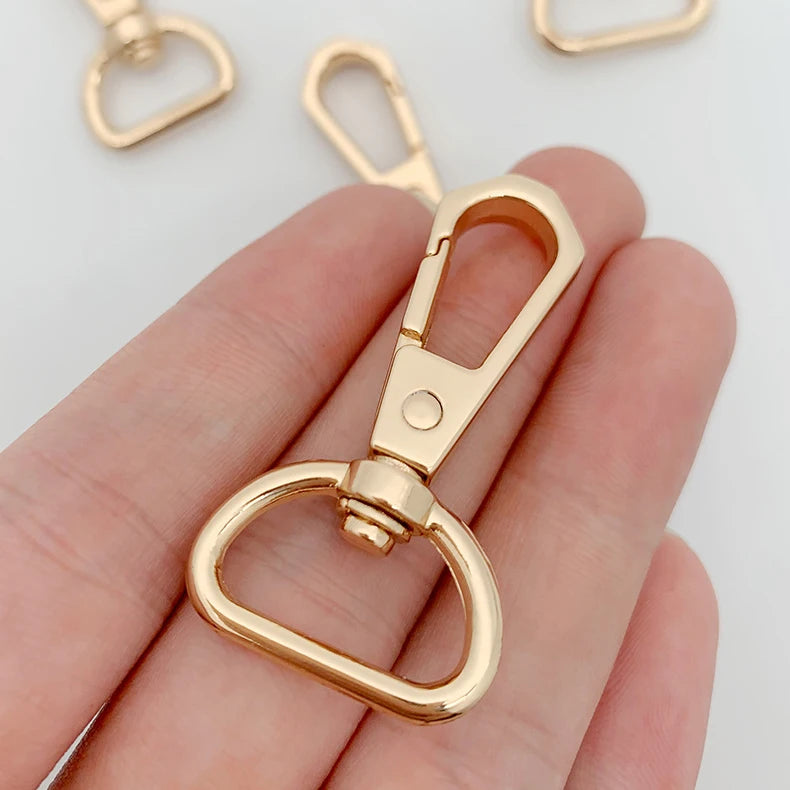 Factory Supply Bag Accessories Metal Swivel Snap Hook Custom Hardware Dog Hook for Pet Leash Handbag Strap Lanyard Safety Buckle