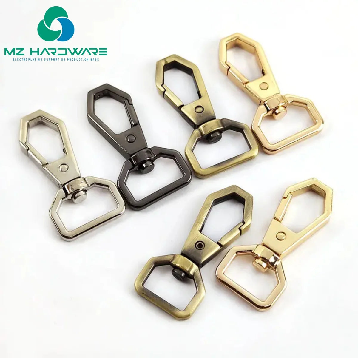 Custom Hardware Accessories Metal Buckles Snap Hook Snap Swivel Hook Shoulder Strap Connection Buckle Clasp