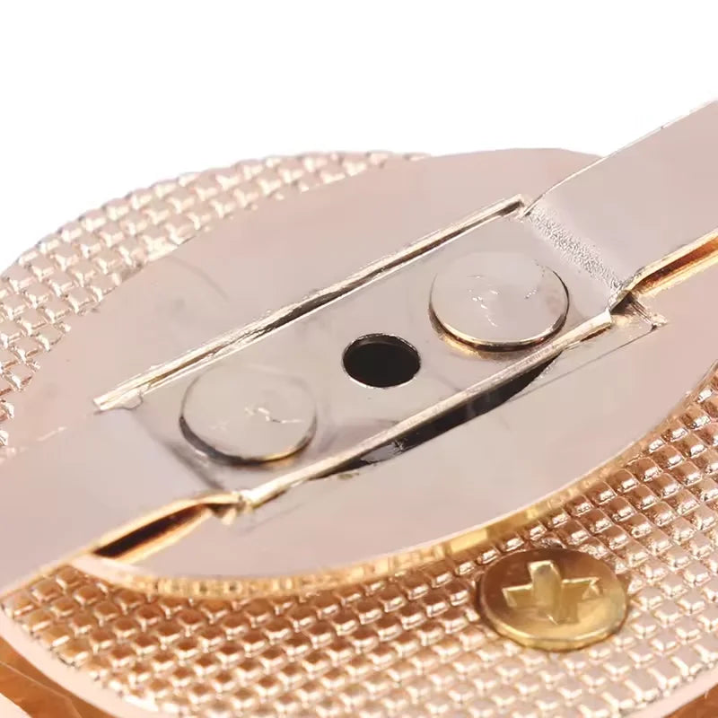 New Design Flower Shape Purse Locks Handbag Closure Clasp Handbag Hardware Accessories Twist Lock for Bags Magnetic Lock for Bag