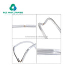 MZ Factory Direct Sales/fast Delivery 16/20/25/30cm Aluminium Tube Frame Clutch Bag Parts DIY Woven Cloud Bag Clip Purse Frame