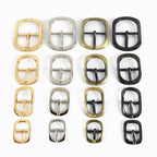 Cheap and High Quality Custom Brass Belt Buckles Single Pin Buckle for Women Hoof Buckle