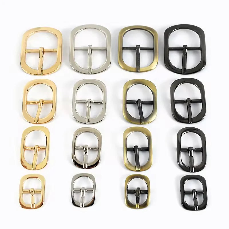Cheap and High Quality Custom Brass Belt Buckles Single Pin Buckle for Women Hoof Buckle