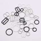 8-Shaped Strap Adjuster for Bra Coated Slider Metal Ring and Slider Underwear Accessories Bag Parts & Accessories