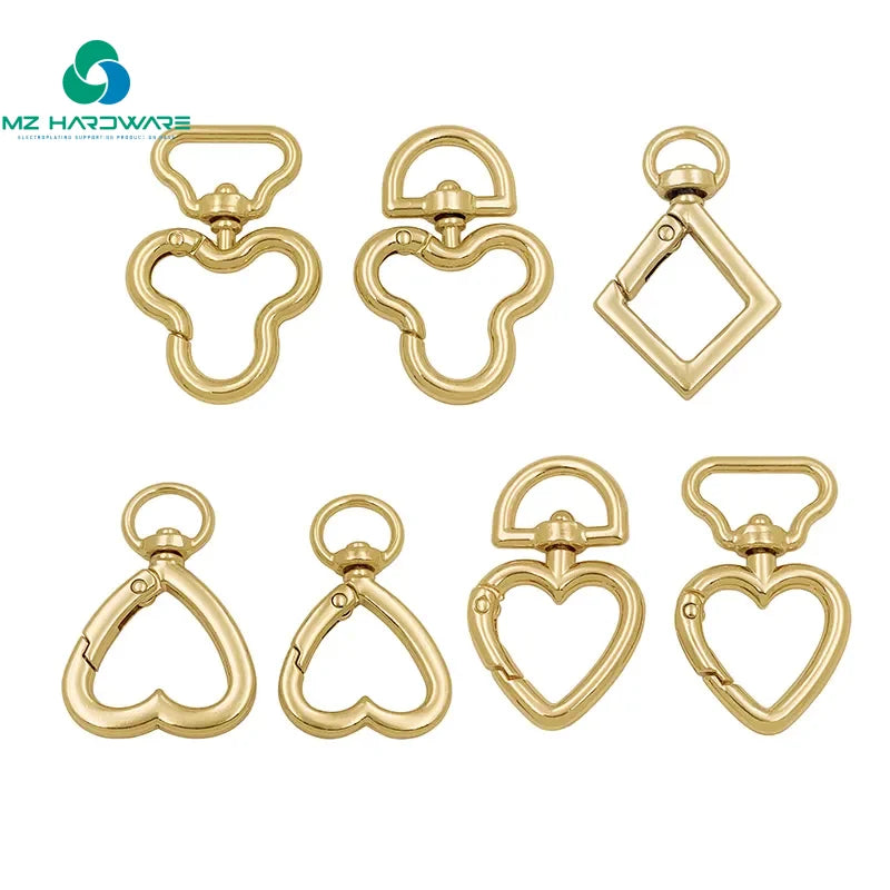MZ Hardware New Design Poker Series Spring Buckle Ring Metal Bag Accessories Trigger Snap Clip for Handbag Making