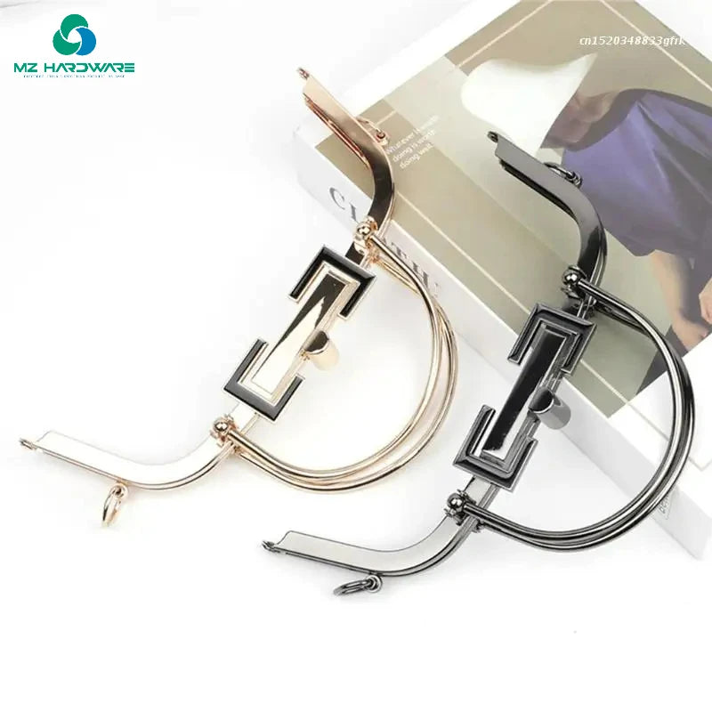 MZhardware Metal Purse Frame Kiss Locks Clasp for DIY Coin Bag Handles Sewing Crafts Hot Tool for Bag Luggage Making Materials