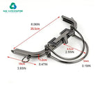 MZhardware Metal Purse Frame Kiss Locks Clasp for DIY Coin Bag Handles Sewing Crafts Hot Tool for Bag Luggage Making Materials