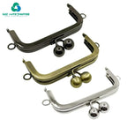 10.5cm Vintage Purse Clasp Frame Bag Kiss Clasp Lock Metal Purse Frame for DIY Craft Purse Bag Making Handle Bag Accessories