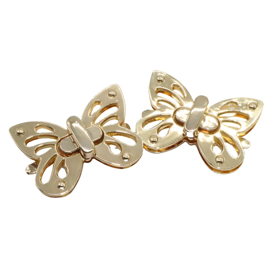 DIY Twist Turn Lock and Leather Belt Accessory Turn Lock Handbag Closure Hardware Metal Hardware for Handbag Making