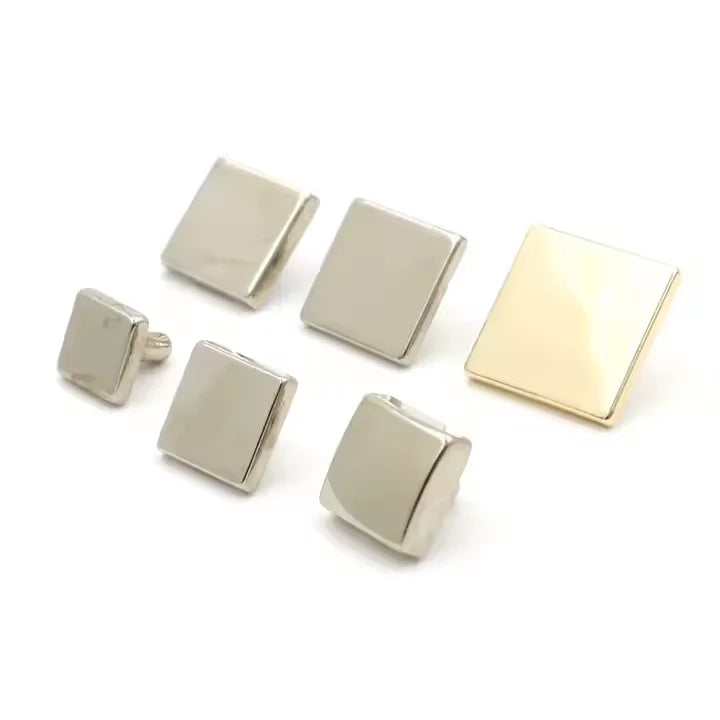 MZ Customized Color Chicago Screws Stainless Steel Decorative Round Head Button Rivets Studs Different Shapes for Leather Belt