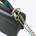 Custom 60/120 cm Other Bag Parts Accessories Metal Handbag Shoulder Strap Purse Chain Acrylic Bag Chain for Girls and Women