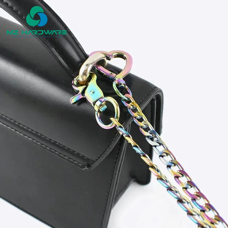 Custom 60/120 cm Other Bag Parts Accessories Metal Handbag Shoulder Strap Purse Chain Acrylic Bag Chain for Girls and Women