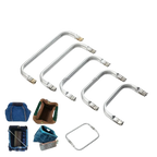 MZhardware Aluminum Tube Frame Bags Purse Frames for DIY Purse Making Supplies Sewing Bag Crafts Spot Goods Diy Bag Accessories