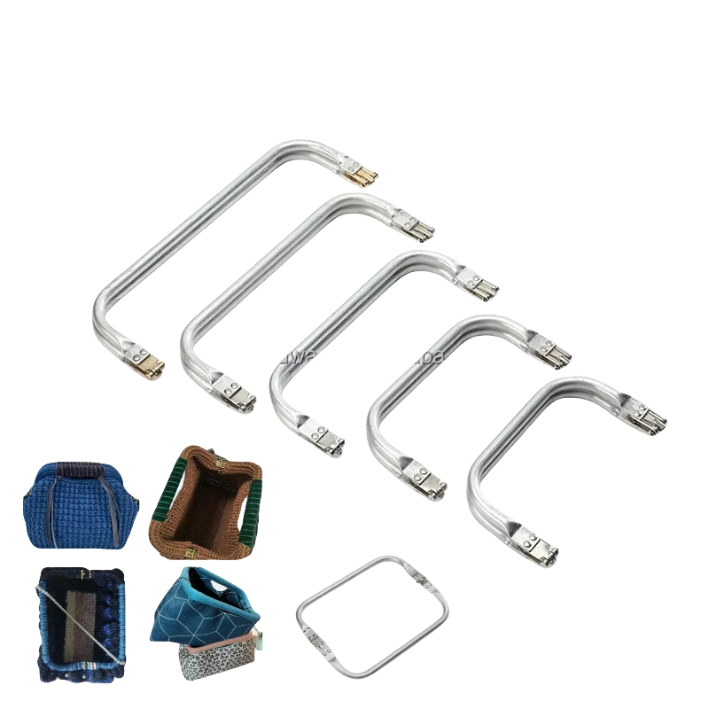 MZhardware Aluminum Tube Frame Bags Purse Frames for DIY Purse Making Supplies Sewing Bag Crafts Spot Goods Diy Bag Accessories