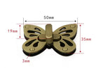 Handbag Accessories Fashion Alloy Twist Lock for Leather Bag Butterfly Twist Lock Bag Lock Purse Hardware Handbag